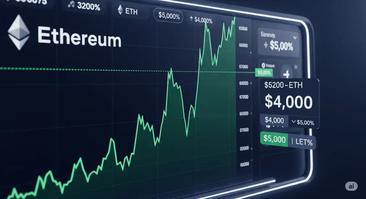 ETH Price to Exceed $4K precio de ETH