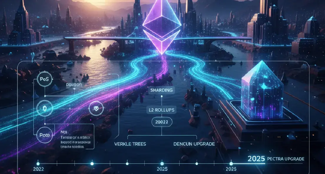Hoja de ruta de Ethereum 2025