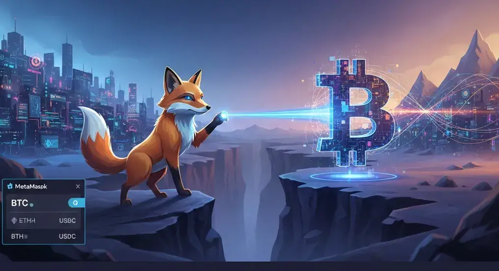 MetaMask finalmente lanza soporte nativo para Bitcoin