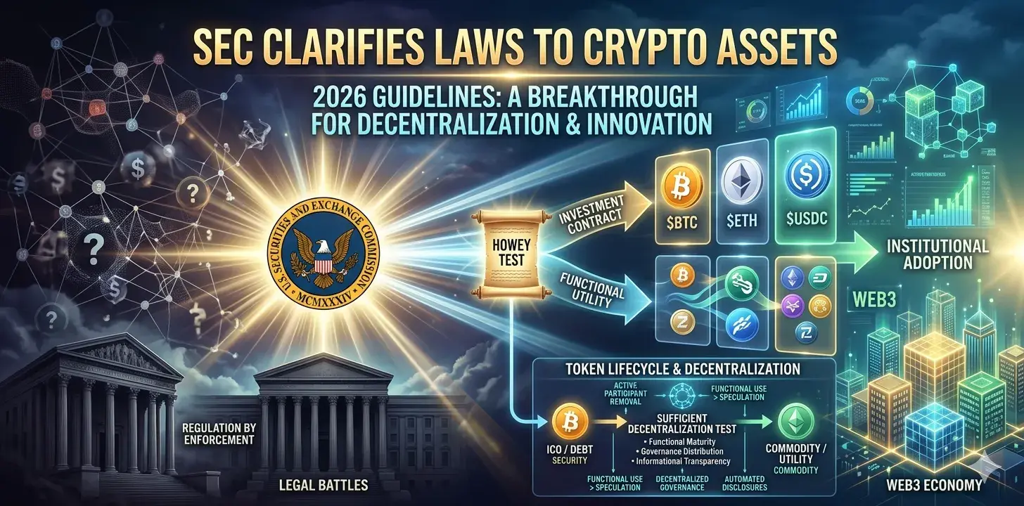 SEC Clarifies Laws to Crypto Assets