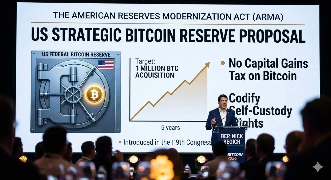 ARMA Bill: US Strategic Bitcoin Reserve Proposal