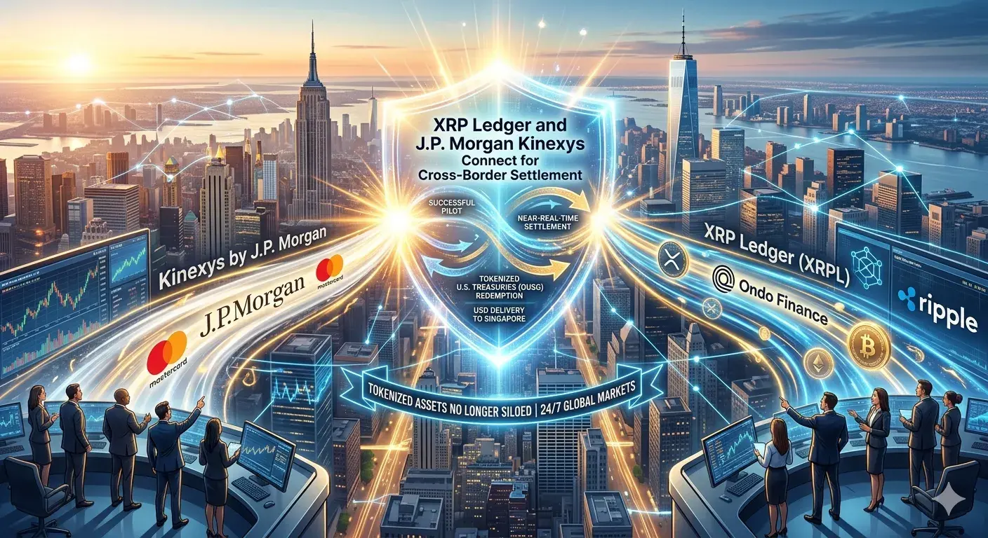 XRP Ledger and J.P. Morgan Kinexys Connect for Cross-Border Settlement