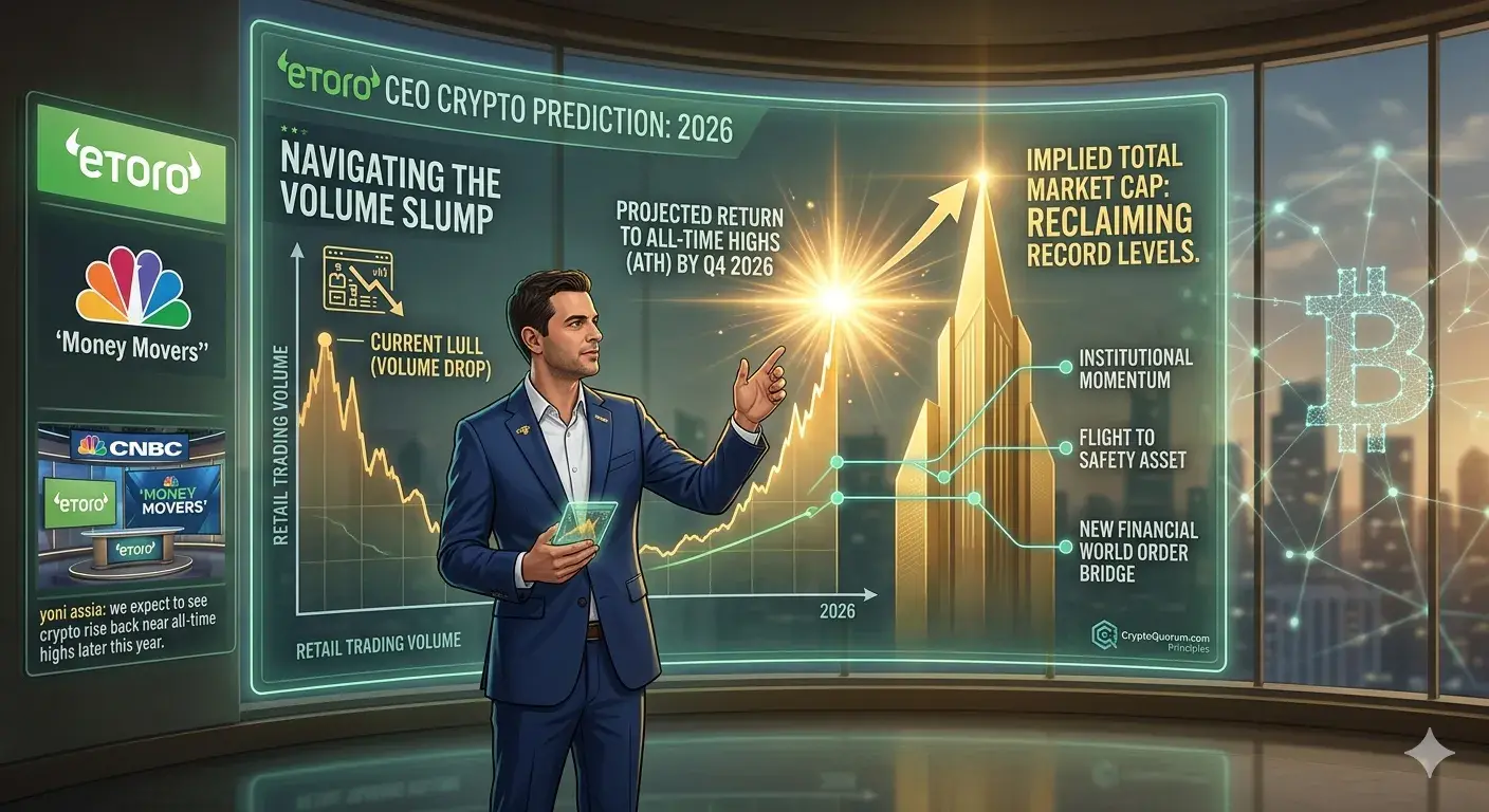 eToro CEO Crypto Prediction 2026