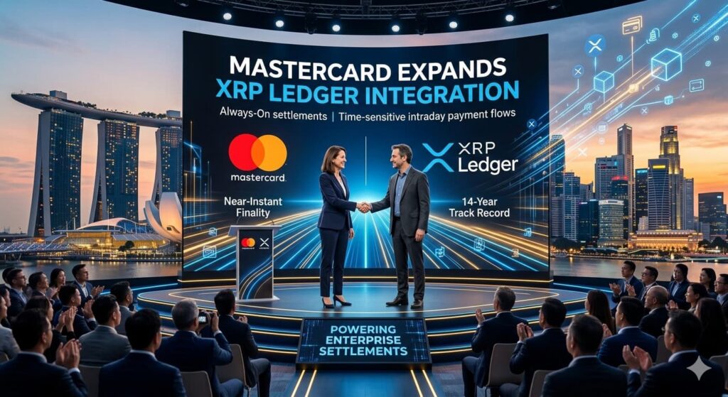 Banca en tiempo real: Mastercard expande su integración con XRP Ledger para impulsar la liquidación empresarial permanente
